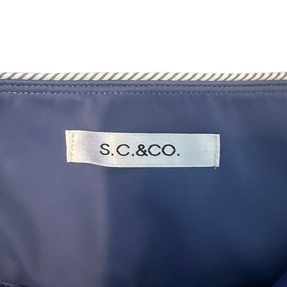 S.C. & Co skort athletic w/built in shorts and white/blue stripes Women’s XL - Picture 4 of 7